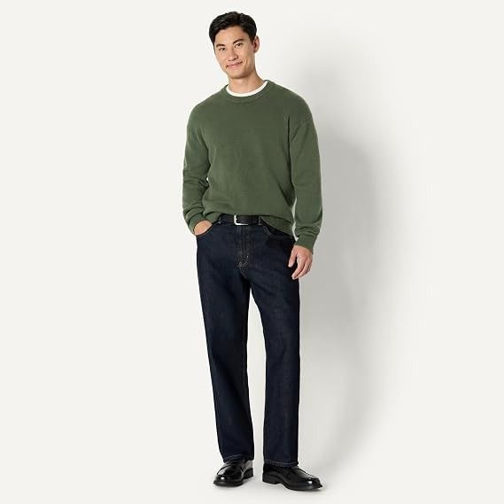 Green Crew Neck Sweater imagen 1